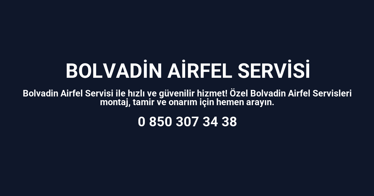 Bolvadin Airfel Servisi